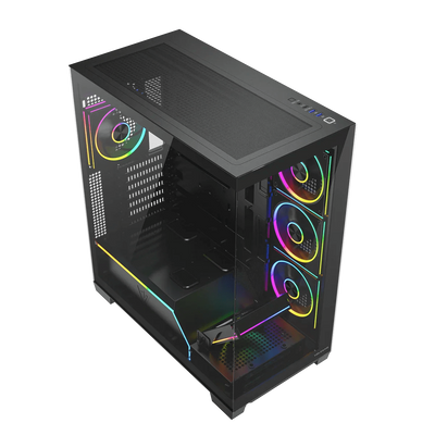 Gamingowy MODECOM Volcano Stellar PLUS ARGB MIDI 5F Tower AMD Ryzen 5 5600 3,5 GHz / 16 GB / 960 SSD / Win 11 + Nvidia GeForce RTX 5060 Ti [16 GB]