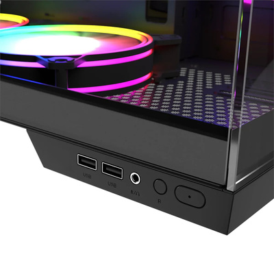 Gamingowy MODECOM Volcano Panorama APEX 7F Tower AMD Ryzen 5 5600 3,5 GHz / 16 GB / 2 TB SSD / Win 11 + Nvidia GeForce RTX 5060 Ti [16 GB]