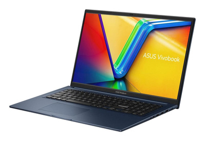 Nowy Asus VivoBook X1704ZA-I38512DX Core i3 1215U (12-gen.) / 16 GB / 2 TB SSD / 17,3’’ FullHD / Win 11, niebieski