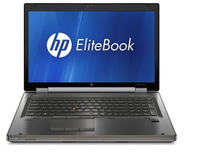 HP EliteBook 8770w Core i7 3740QM (3-gen.) 2,7 GHz / 4 GB / 480 SSD / 17'' FullHD / Win 10 Prof. (Update) + Quadro K3000