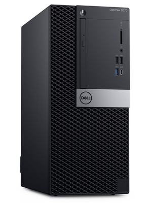 Dell OptiPlex 5070 Tower Core i7 9700 (9-gen.) 3,0 GHz / 8 GB / 960 SSD / Win 11 Pro