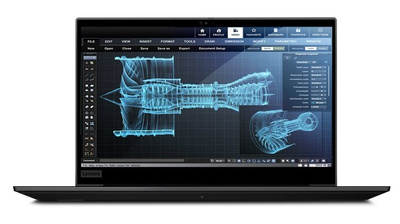 Lenovo ThinkPad P1 Gen 2 Core i7 9850H (9-gen.) 2,6 GHz / 16 GB / 480 SSD / 15,6" UHD 4K / Win 11 Pro + Nvidia Quadro T2000