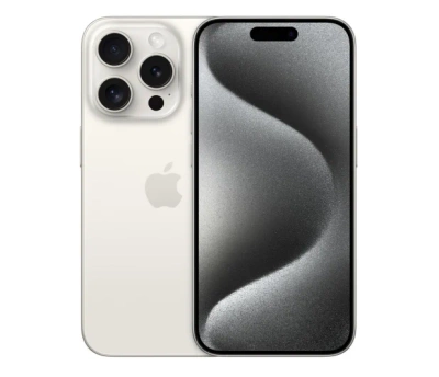 Apple iPhone 15 Pro / 512GB / White Titanium / Klasa A-