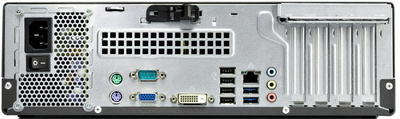 Fujitsu Esprimo E500 SFF Core i3 2100 (2-gen.) 3,1 GHz / 4 GB / 120 SSD / DVD / Win 10 (Update)