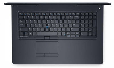 Dell Precision 7720 Core i7 7820HQ (7-gen.) 2,9 GHz / 16 GB / 480 SSD / 17,3'' FullHD / Win 10 Pro + Nvidia Quadro M1200