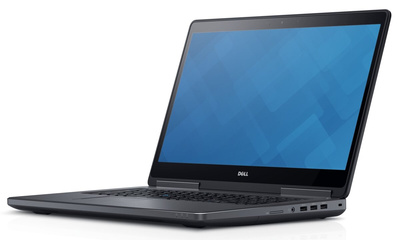 Dell Precision 7720 Core i7 7820HQ (7-gen.) 2,9 GHz / 16 GB / 480 SSD / 17,3'' FullHD / Win 10 Pro + Nvidia Quadro M1200