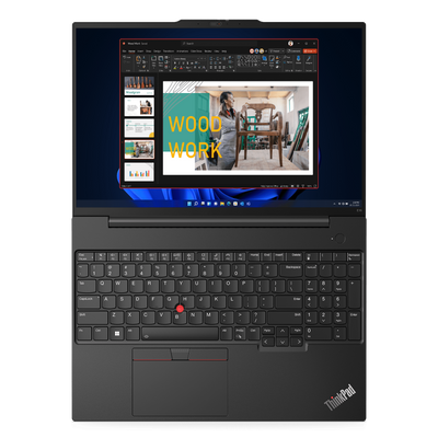  Powystawowy Lenovo ThinkPad E16 G1 Core i5 1335U (13-gen.) / 16 GB / 480 SSD / 16" WUXGA / Win 11 Pro